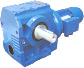 S series helical-worm gear reducer units